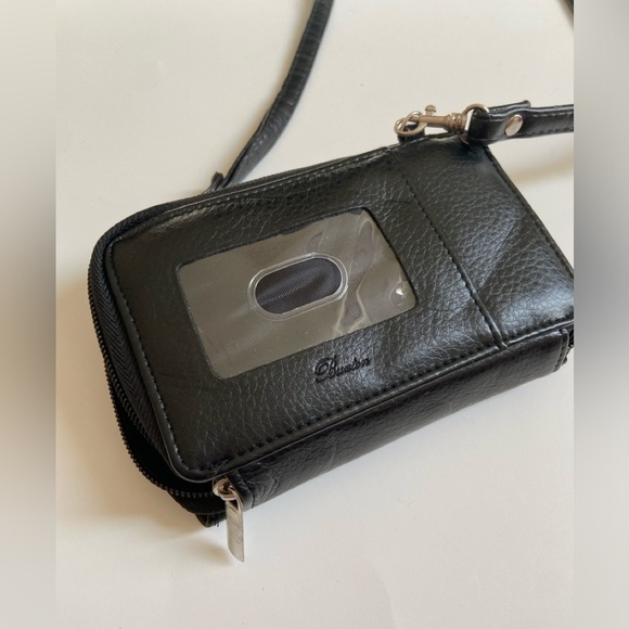 Buxton black wallet with strap - Picture 3 of 10